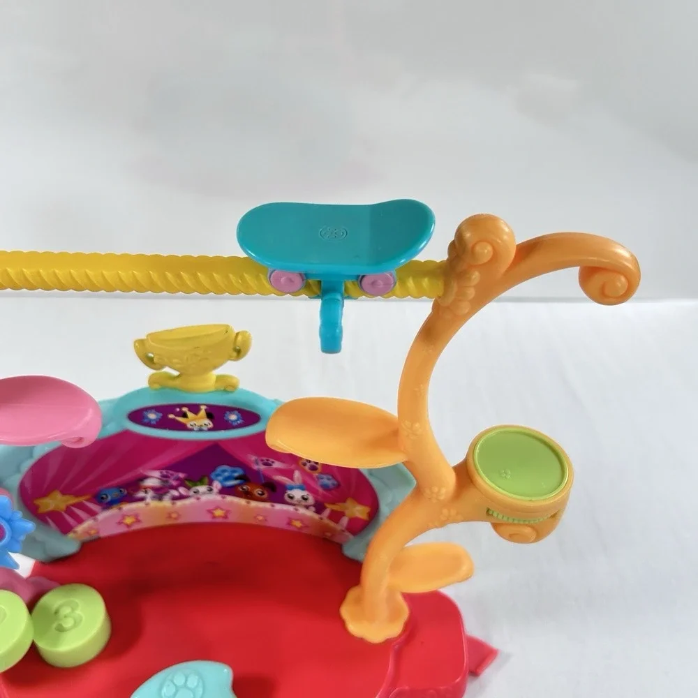 Littlest Pet Shop Tricks 'N Talents Show Playset Pretend Play CLEAN